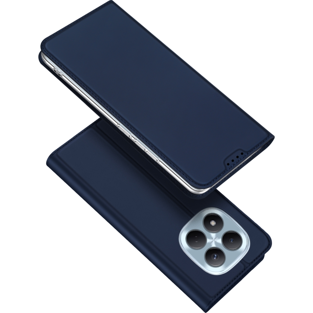Etui z klapką, portfelowe, Dux Ducis Skin Pro do Xiaomi Redmi Note 15 Pro 4G, granatowe